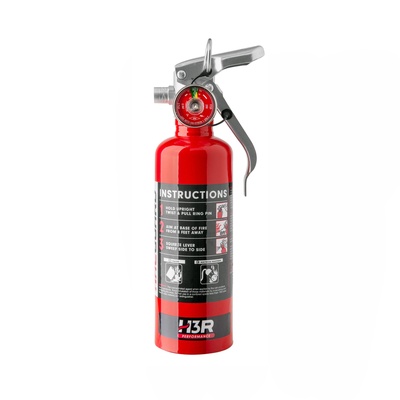 H3R Performance HalGuard 1.4 lb. Clean Agent Fire Extinguisher (Red) - HG100R